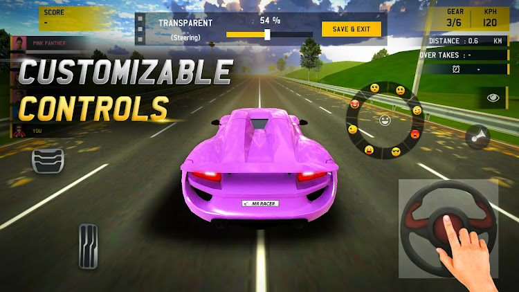 #6. MR RACER : Premium Racing Game (Android) By: ChennaiGames