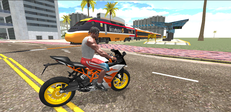 #6. Indian Bikes Riding 3D (Android) By: One -Touch Games