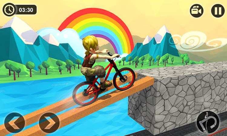 #3. Fearless BMX Rider (Android) By: Frenzy Games Studio