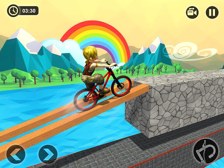 #9. Fearless BMX Rider (Android) By: Frenzy Games Studio