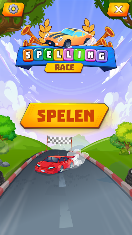 #6. Spelling Race (Android) By: Meester Dennis