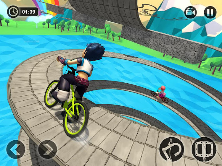 #10. Fearless BMX Rider (Android) By: Frenzy Games Studio