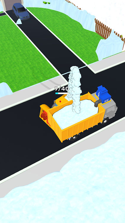 #7. Clean Snow 3D (Android) By: Black Candy