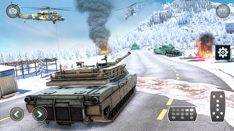 #2. Truck Simulator Army Games 3D (Android) By: War Stone