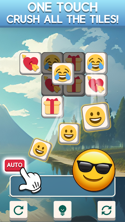 #3. Tile Match Emoji -Triple Tile (Android) By: Aura Game Studio