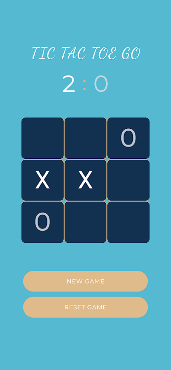 #2. Tic Tac Toe-Go (Android) By: Trios Labs