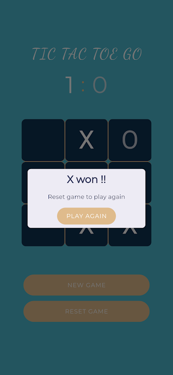 #3. Tic Tac Toe-Go (Android) By: Trios Labs