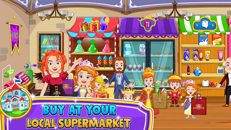 #3. My Little Princess : Stores (Android) By: My Town Games Ltd