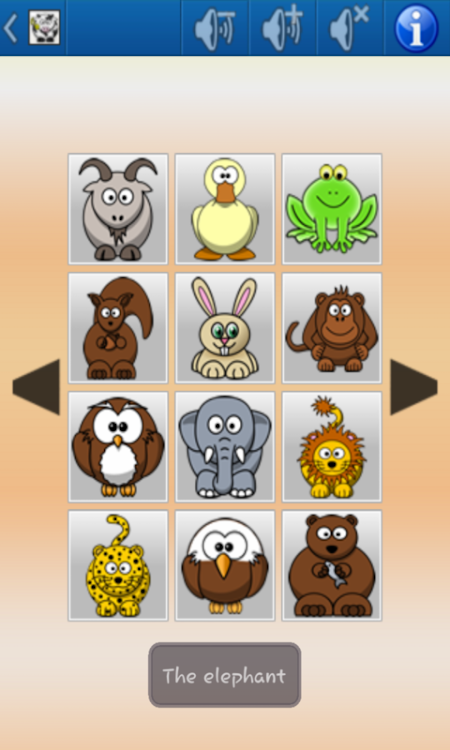 #2. Animal Sounds XL (Android) By: Pentawire