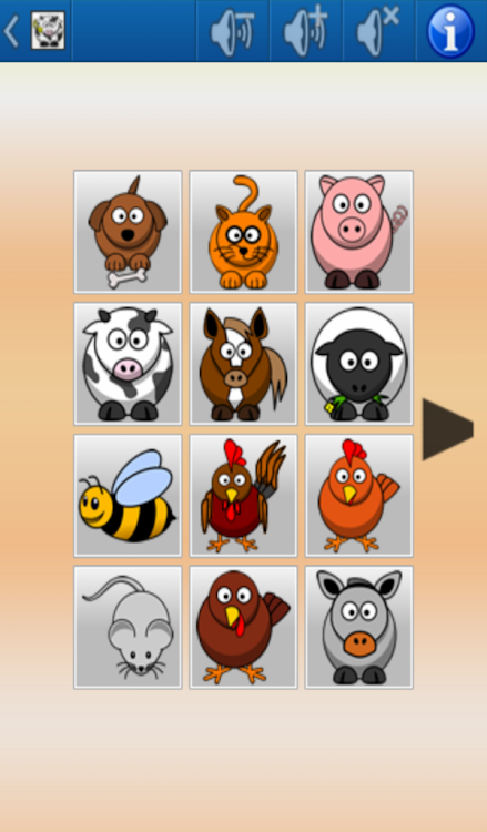 #3. Animal Sounds XL (Android) By: Pentawire