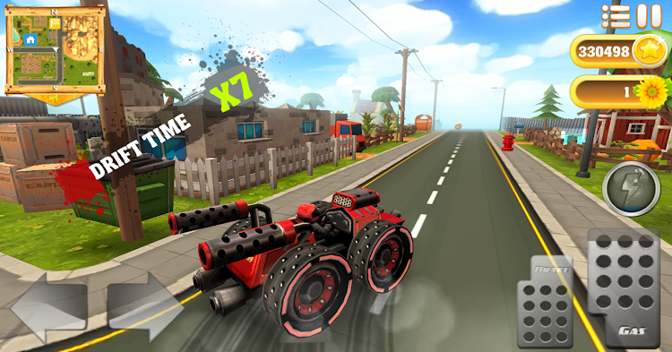 #3. Cartoon Hot Racer 3D (Android) By: ABGames89