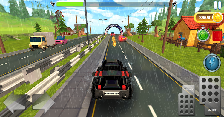 #7. Cartoon Hot Racer 3D (Android) By: ABGames89