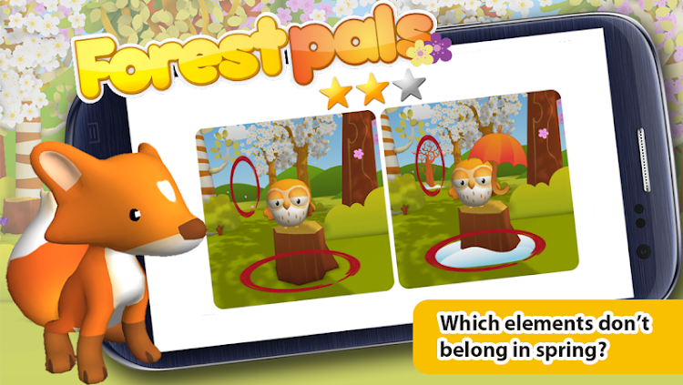 #3. Forestpals Spring (Android) By: HI10