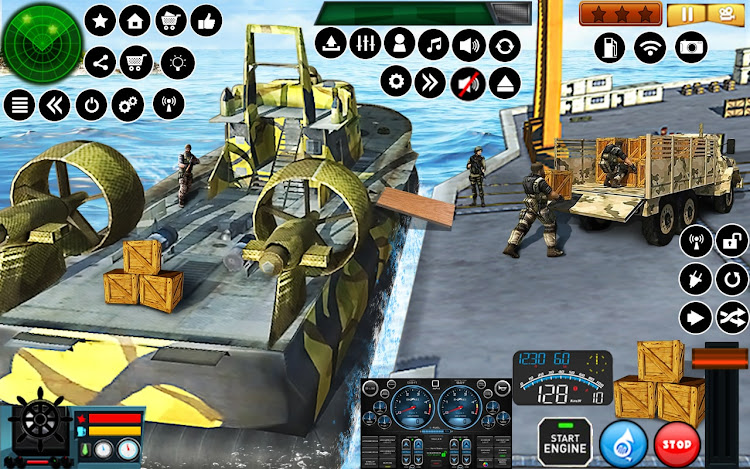 #3. US Army Hovercraft Simulator (Android) By: Zipzoom Studio