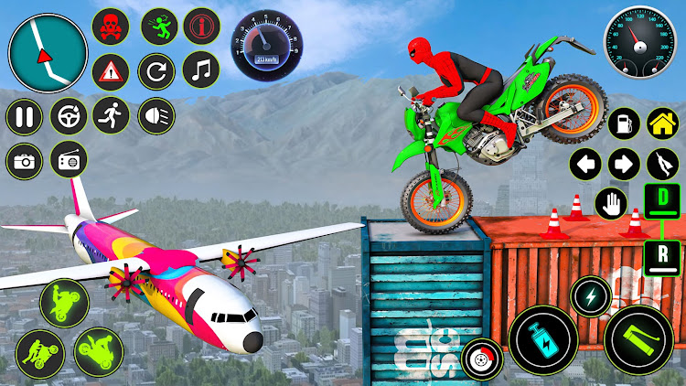 #8. GT Bike Racing Game Moto Stunt (Android) By: GamePace