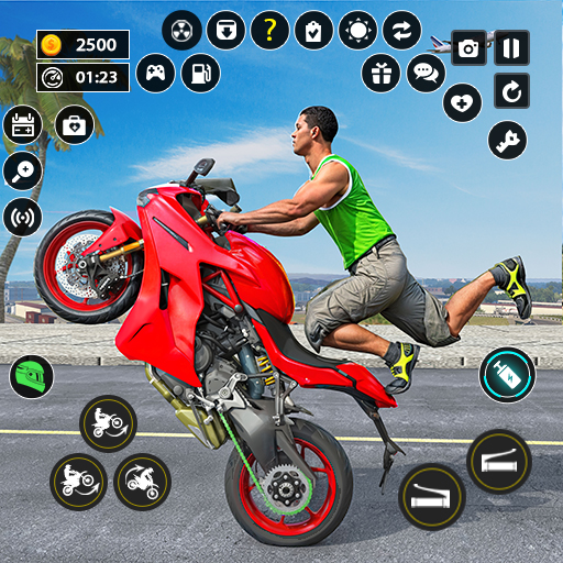 #9. GT Bike Racing Game Moto Stunt (Android) By: GamePace