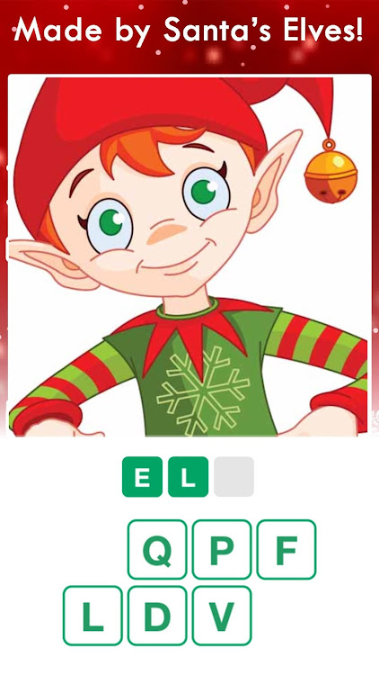 #2. Christmas Pics Quiz Game (Android) By: Poptacular