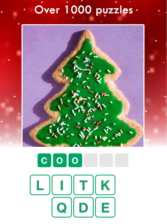 #6. Christmas Pics Quiz Game (Android) By: Poptacular