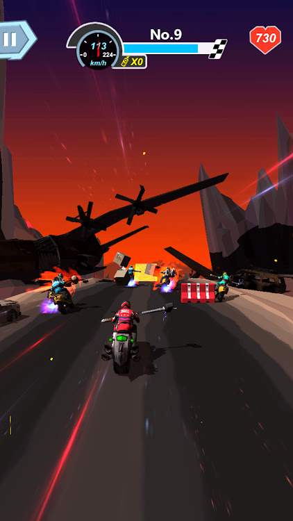 #4. Death Moto 6 : Traffic Bike (Android) By: WEDO1.COM GAME