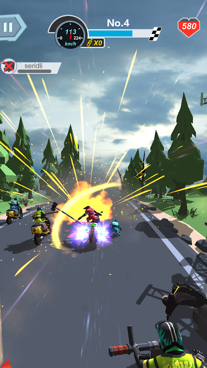 #8. Death Moto 6 : Traffic Bike (Android) By: WEDO1.COM GAME