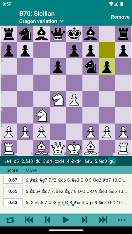 #2. Chess Opener PRO (Android) By: Stanislav Basovnik