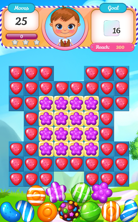 #2. Sweet Day - Jelly Match Games (Android) By: DayMoon