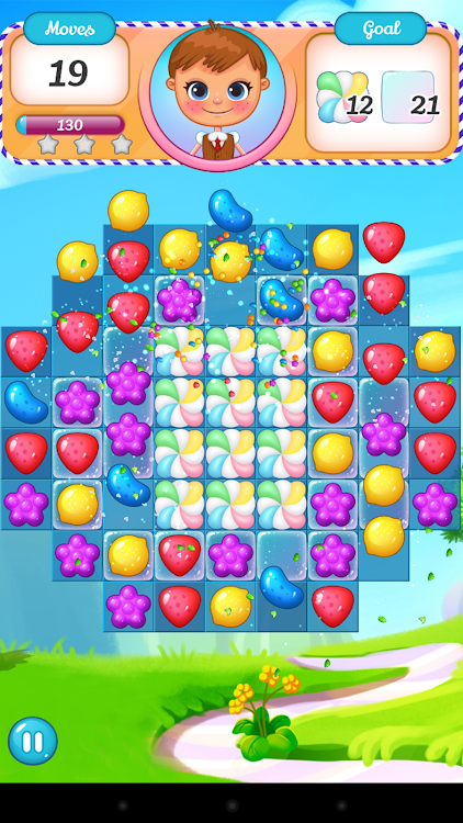 #6. Sweet Day - Jelly Match Games (Android) By: DayMoon