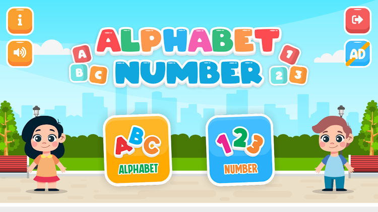 #8. Alphabet & Number Kids (Android) By: Qreatif