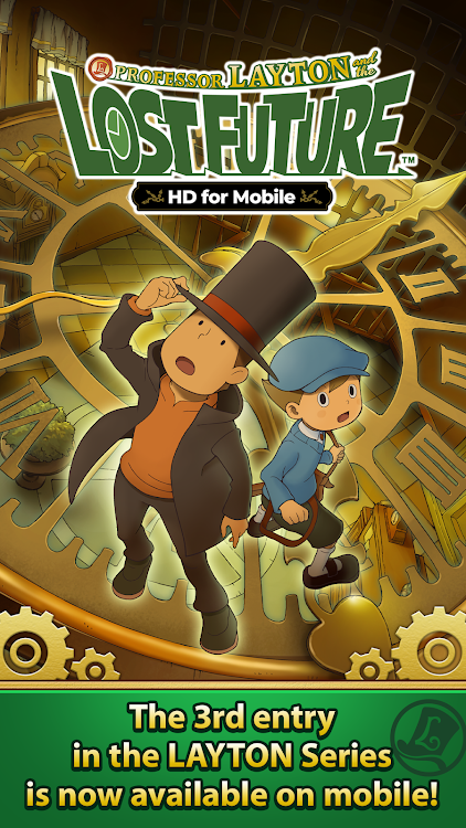 #7. Layton: Lost Future in HD (Android) By: LEVEL-5 Inc.