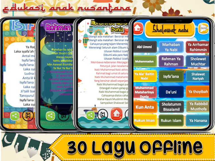 #2. sholawat nabi - sholawat anak (Android) By: Edukids Play Studio