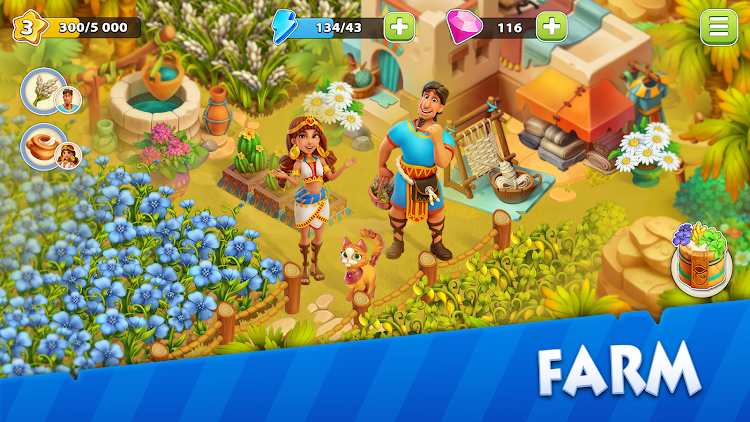 #2. Nile Valley: Farm Adventure (Android) By: 8K GAMES LIMITED