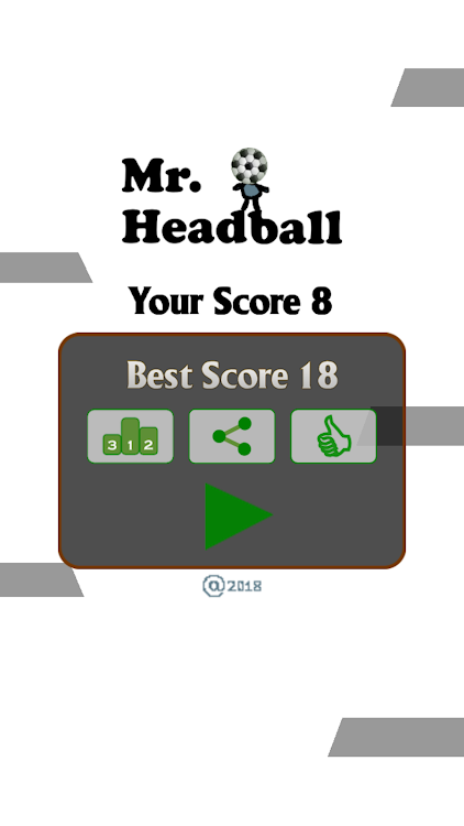 #2. Mr. Headball (Android) By: Chau Hoang