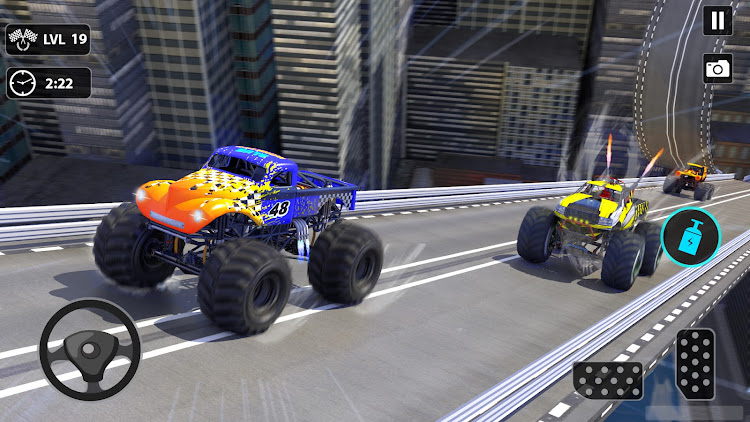 #2. MMX Wheeler Monster Truck Jam (Android) By: GameEnix - Monster Truck Racing,Action Games