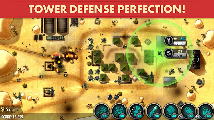 #7. iBomber Defense Pacific (Android) By: Cobra Mobile Limited