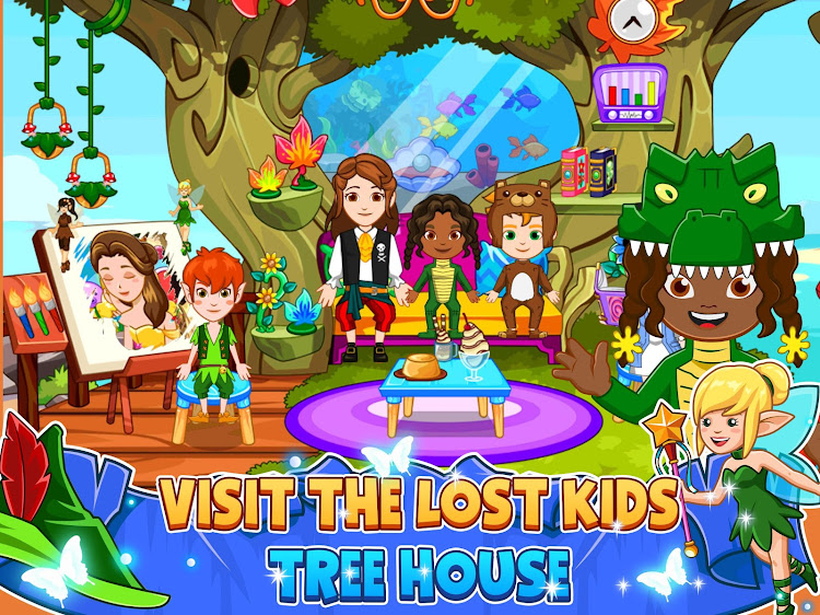 #6. Wonderland : Peter Pan (Android) By: My Town Games Ltd