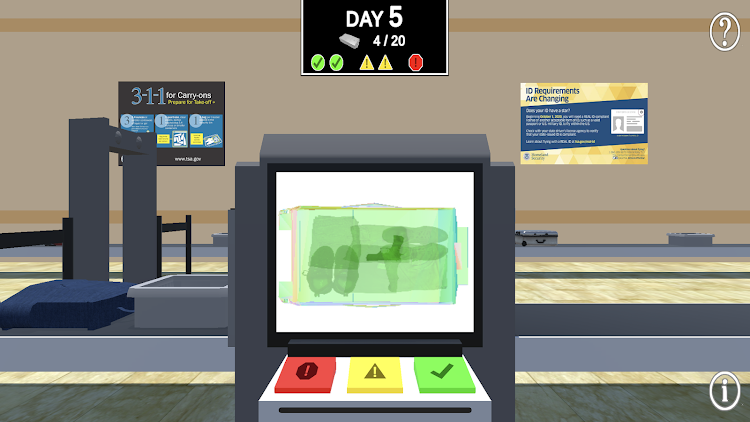 #7. Baggage Screening Challenge (Android) By: Magnin & Associates