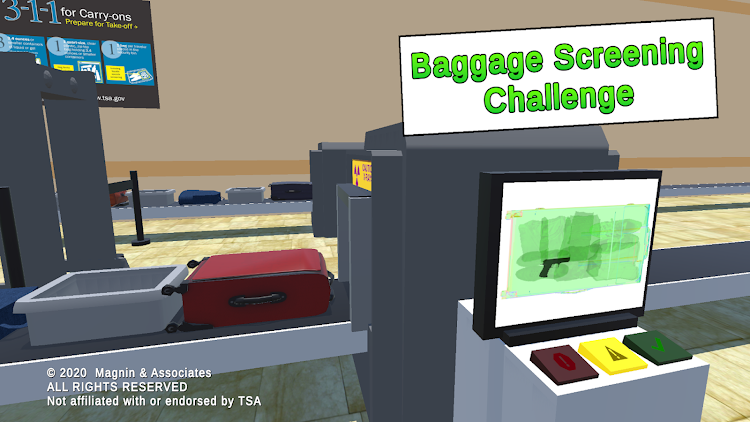 #9. Baggage Screening Challenge (Android) By: Magnin & Associates