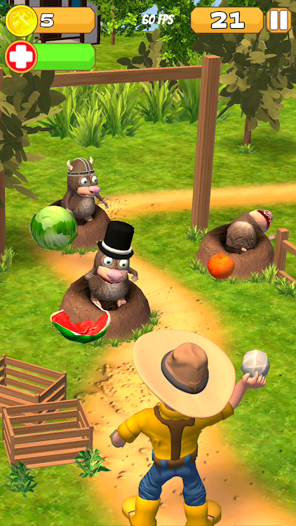 #8. Pesky Moles (Android) By: Fabrika igr