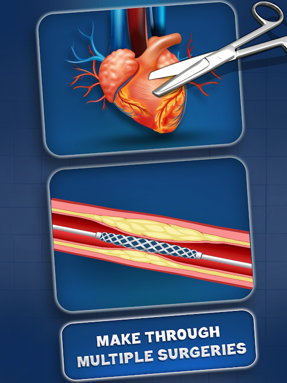 #2. Heart Surgery Hospital Game (Android) By: BigByte Games