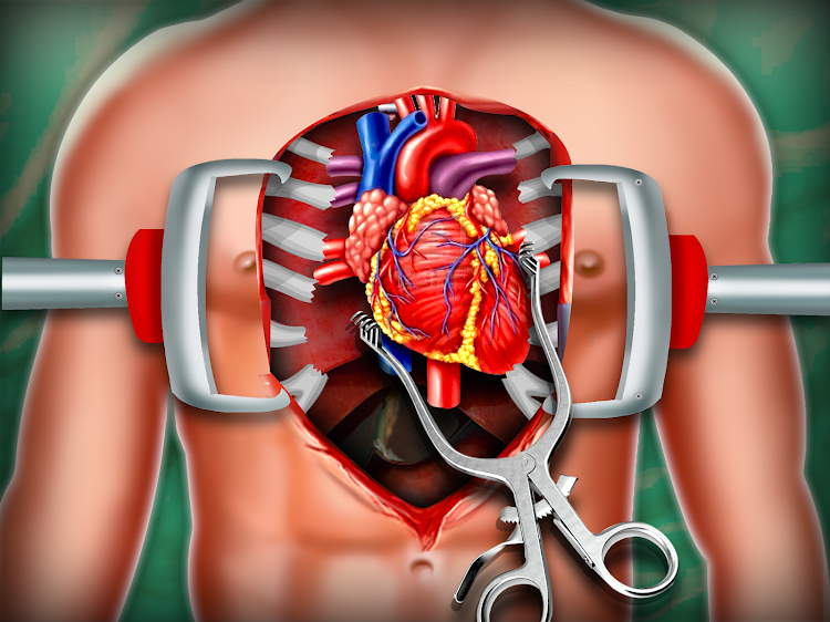 #3. Heart Surgery Hospital Game (Android) By: BigByte Games