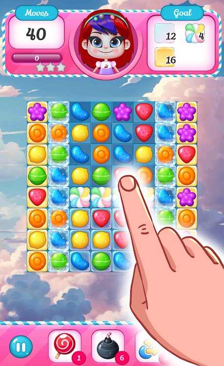 #4. Candy Pop Mania matching games (Android) By: Spectrum Apps Studio