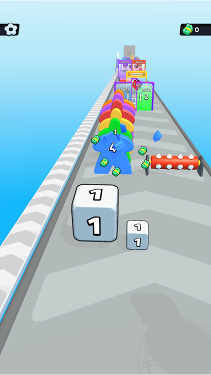 #4. Dice Rush 3D (Android) By: Mindolin