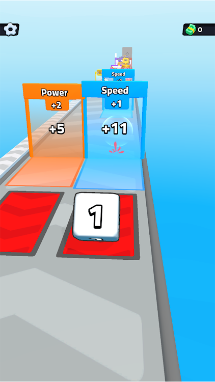 #5. Dice Rush 3D (Android) By: Mindolin