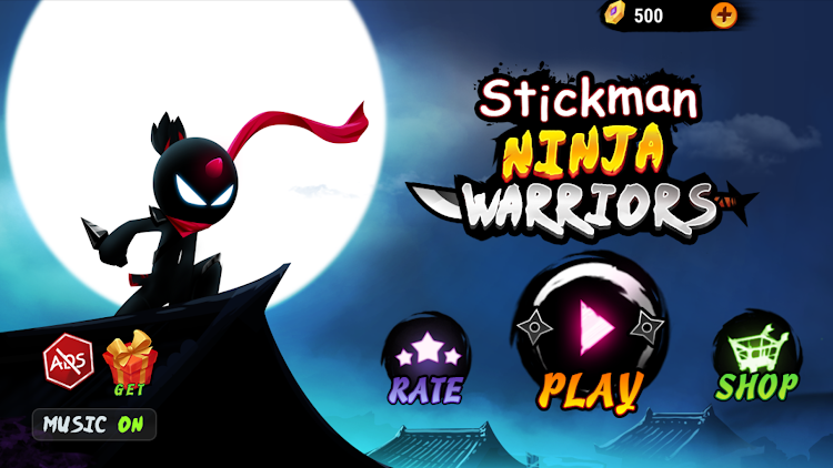 #2. Stickman Ninja Warriors 2024 (Android) By: We Win Studio