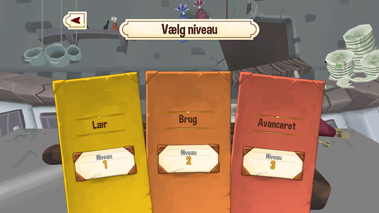 #2. Ordkløveren 1: Prik og del (Android) By: BAKOBA - Learning Games for Kids