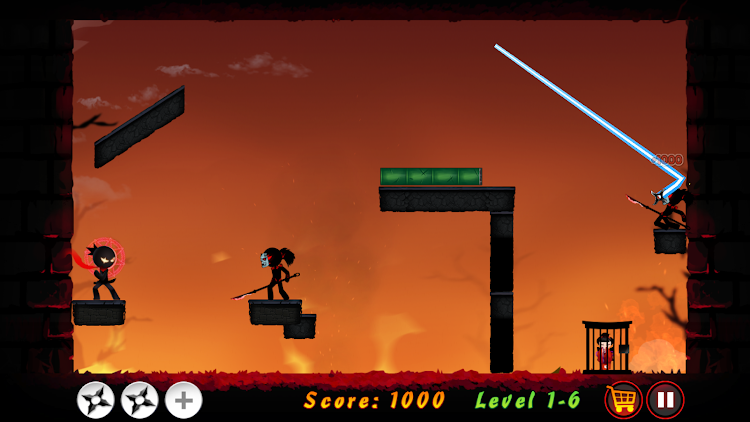 #5. Stickman Ninja Warriors 2024 (Android) By: We Win Studio