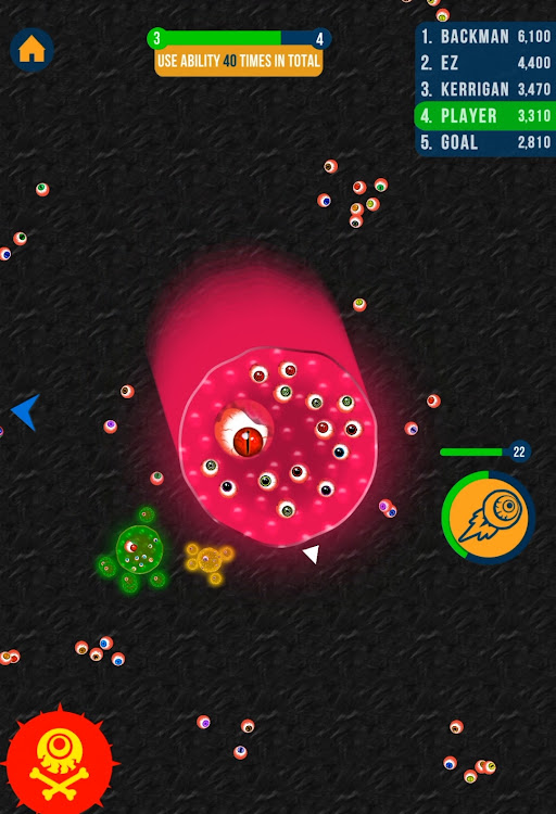 #2. Alien Blob io (Android) By: CASUAL AZUR GAMES