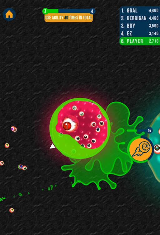 #4. Alien Blob io (Android) By: CASUAL AZUR GAMES