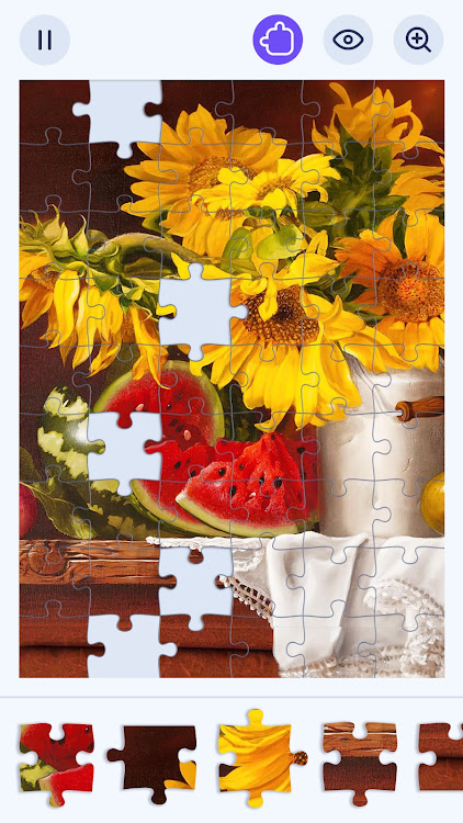 #6. Jigsawgram: Jigsaw Puzzle Game (Android) By: Malpa Games