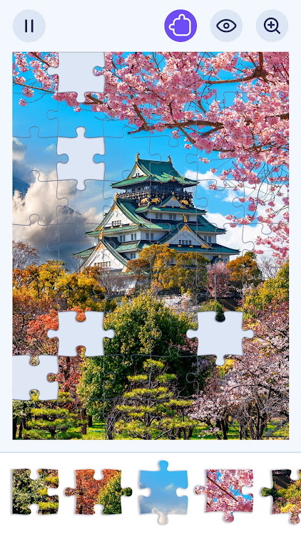 #7. Jigsawgram: Jigsaw Puzzle Game (Android) By: Malpa Games